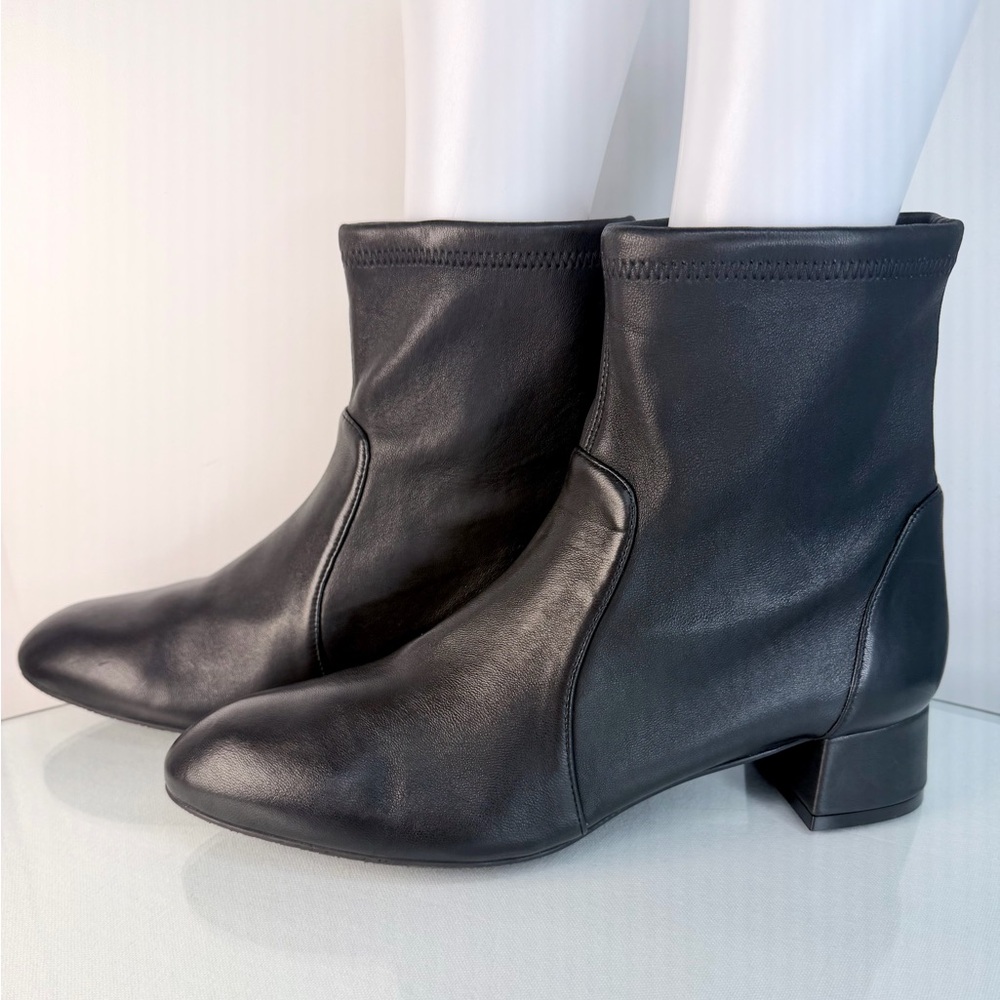 Stuart Weitzman Elegant Black Ankle Boots
